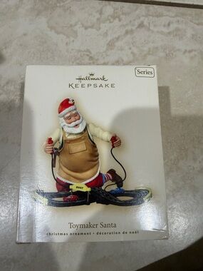 Hallmark keepsake toy maker Santa